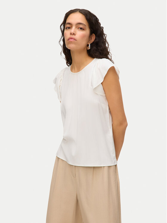 Vero Moda Vero Moda Блузка Bella 10325248 Білий Standard Fit