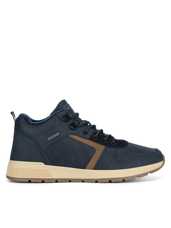 Lanetti Lanetti Schnürschuhe M-VS01543-03 Dunkelblau