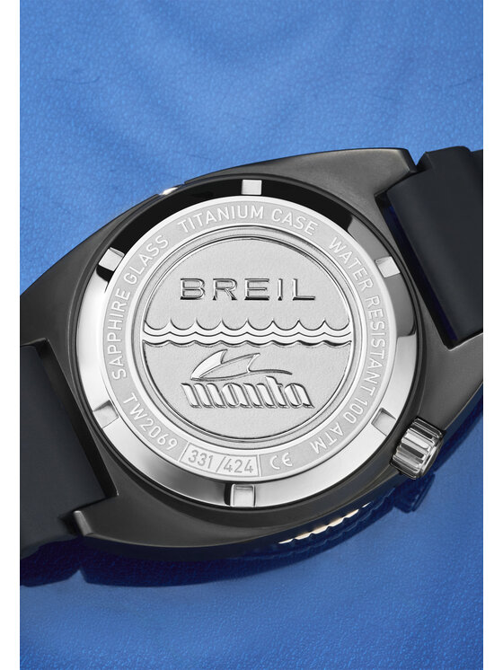 Breil Breil Zegarek MANTA 100 AUTOMATIC Czarny