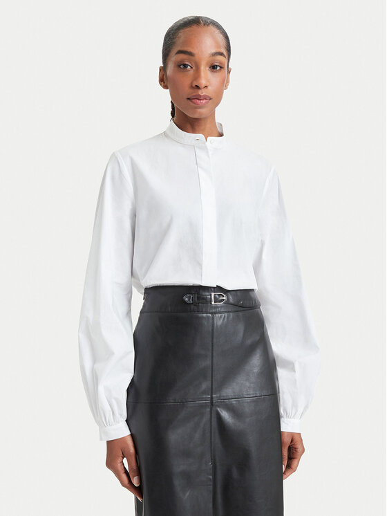Simple Simple Košeľa 62KLD102 Biela Regular Fit