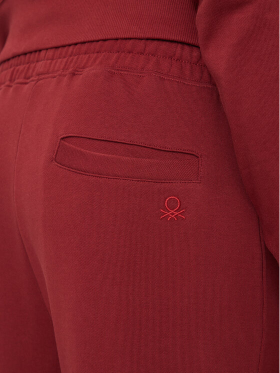 United Colors Of Benetton United Colors Of Benetton Долнище анцуг 342ZUF01D Бордо Regular Fit
