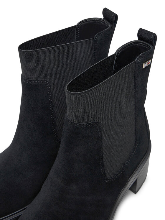 Tommy Hilfiger Tommy Hilfiger Klassische Stiefeletten FW0FW08429 Schwarz