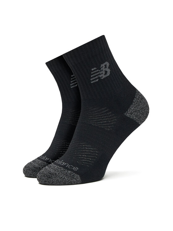 New Balance New Balance Șosete lungi Active Cushion Quarter Socks LAS35204BK Negru