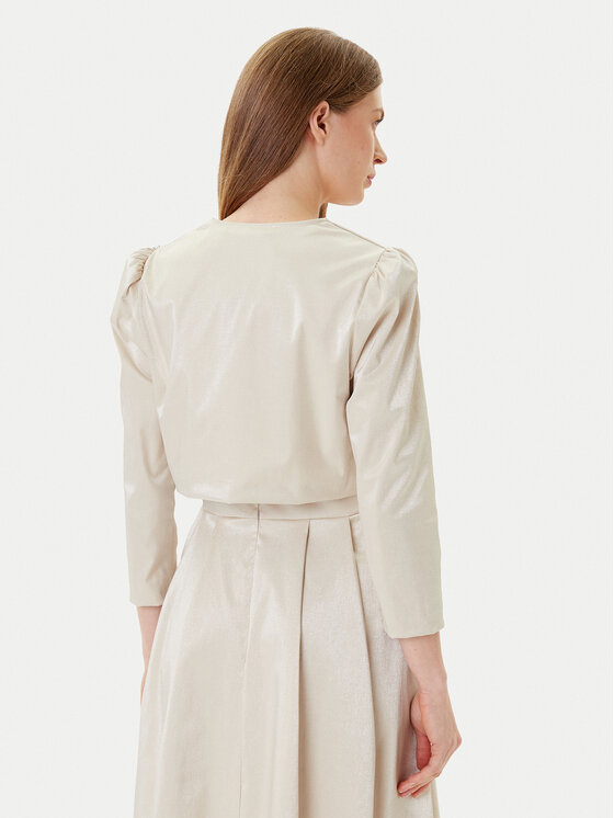 Rinascimento Rinascimento Bolero CFC0125033003 Bej Regular Fit