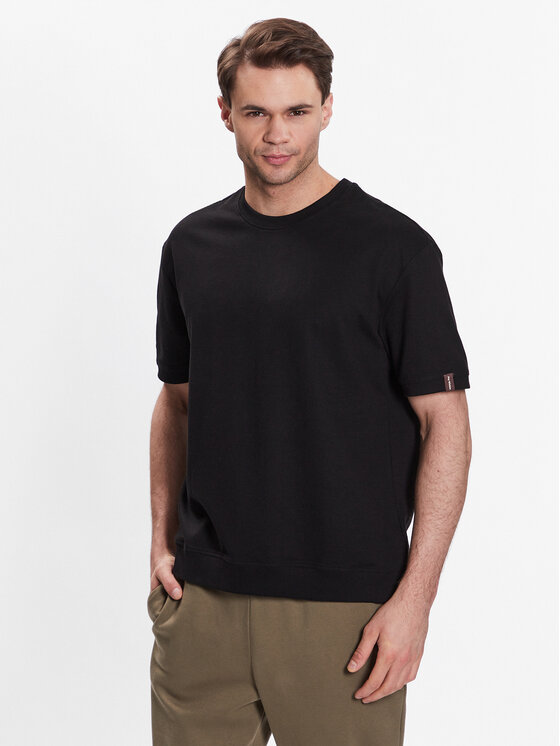 Outhorn Tricou TTSHM448 Negru Regular Fit