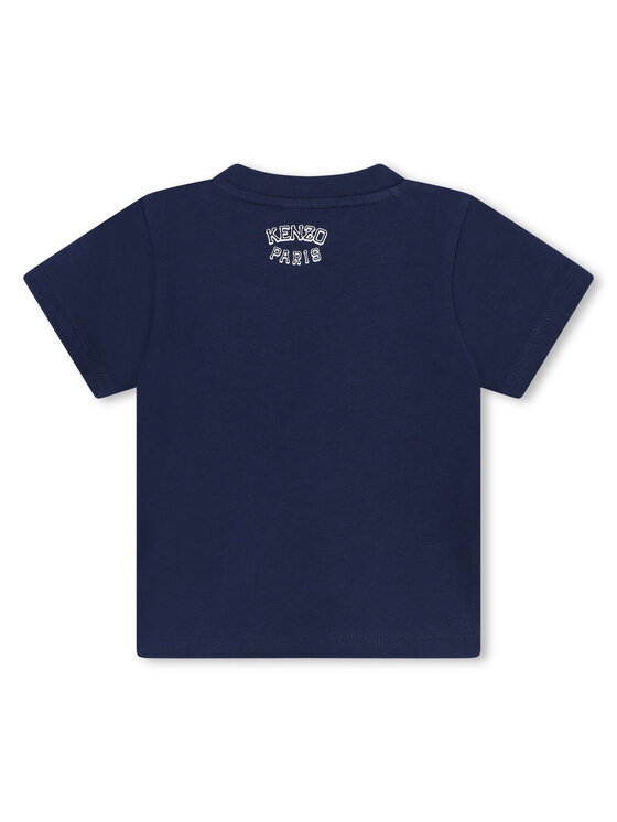 KENZO T-Shirt K60526/84A Granatowy Regular Fit | Modivo.pl