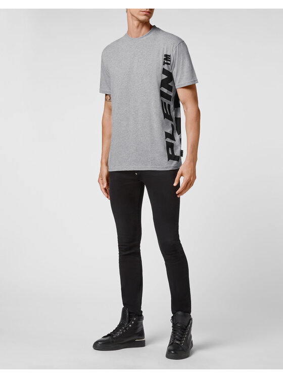 PHILIPP PLEIN PHILIPP PLEIN Tričko 4323 Sivá Regular Fit