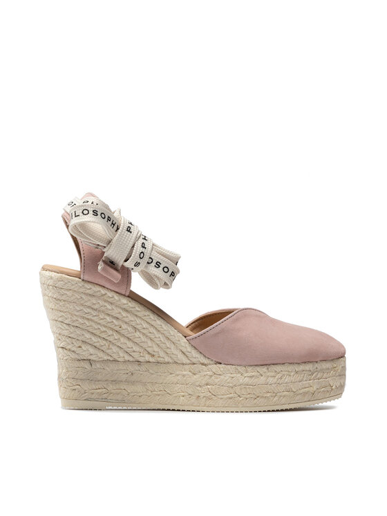 Manebi Manebi Espadryle Manebi by Philosophy Di Lorenzo Serafini 41A6301-8003-0226 Różowy