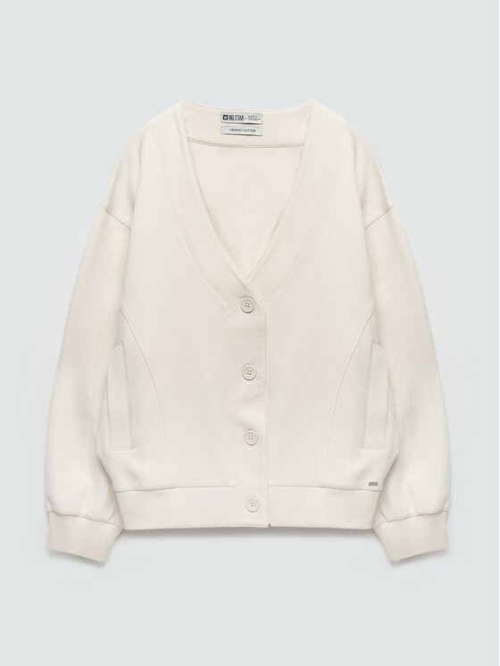 BIG STAR BIG STAR Bluza ELISA Kremowy Comfort Fit