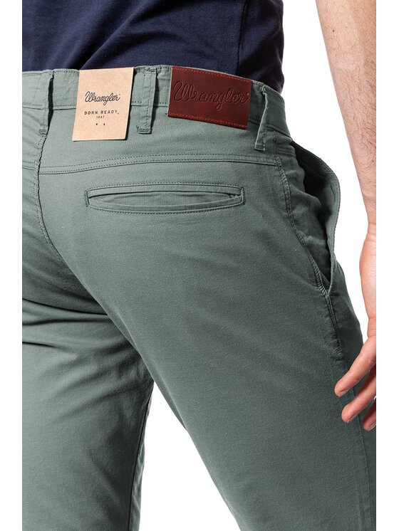 Wrangler Wrangler Pantaloni di tessuto LARSTON Beige Slim Fit