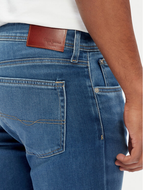 Pepe Jeans Pepe Jeans Jeansy PM207389 Niebieski Slim Fit