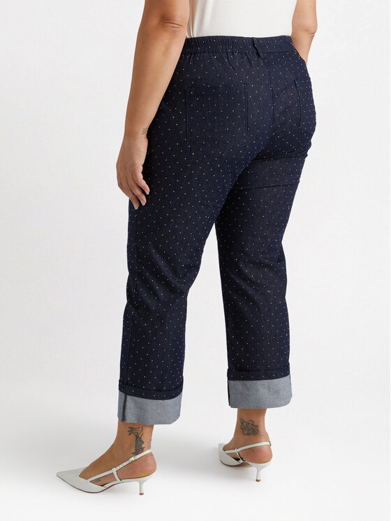 Fiorella Rubino Fiorella Rubino Jeans P593T004870N034 Blu Cropp Fit