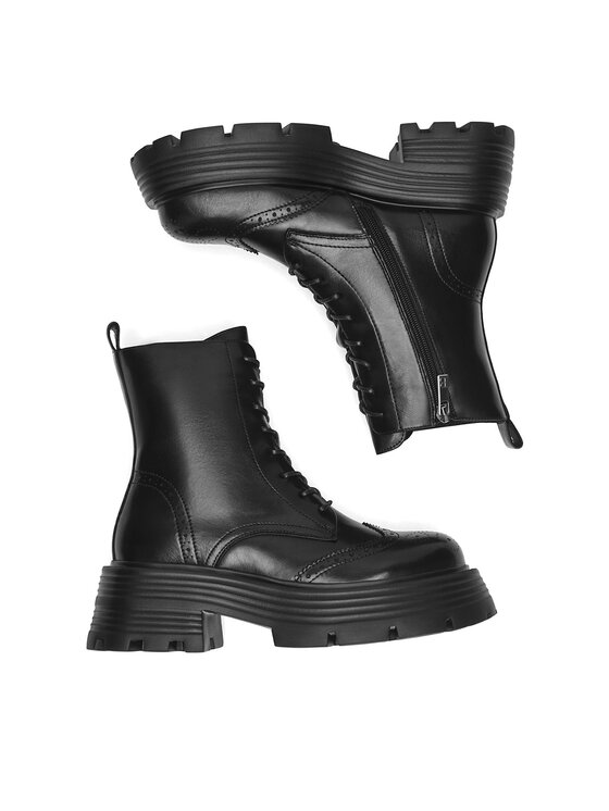 Badura Badura Škornji WFA3147-1Z Črna