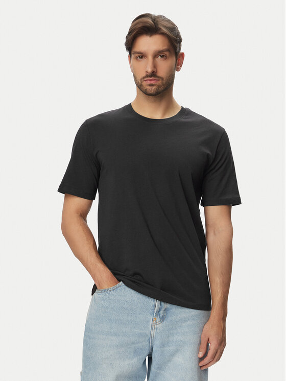 Jack & Jones Jack & Jones Tričko Calm 12297701 Čierna Regular Fit