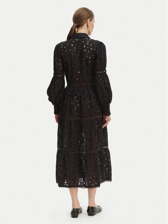 Iconique Iconique Літня сукня Joanna IC26-008 Чорний Regular Fit