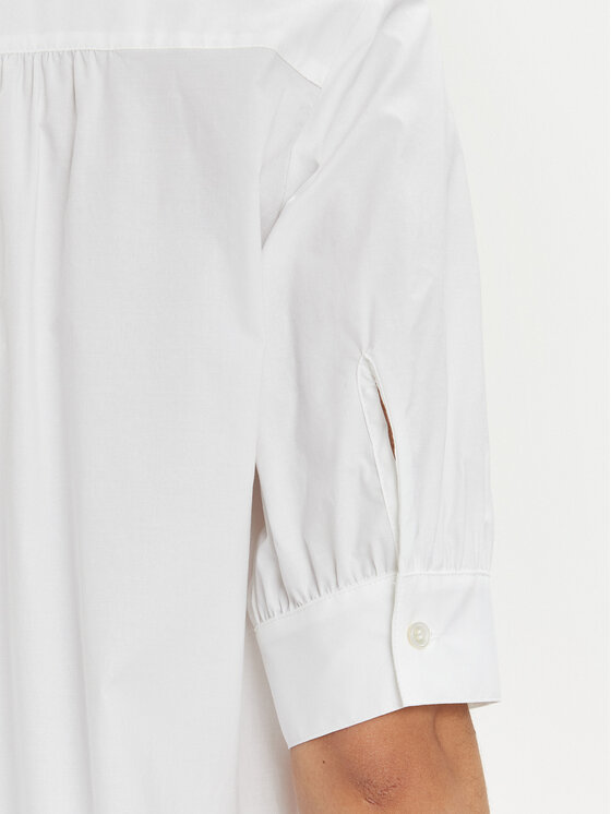 Marella Marella Krekla kleita Ebert 2413221402 Balts Regular Fit