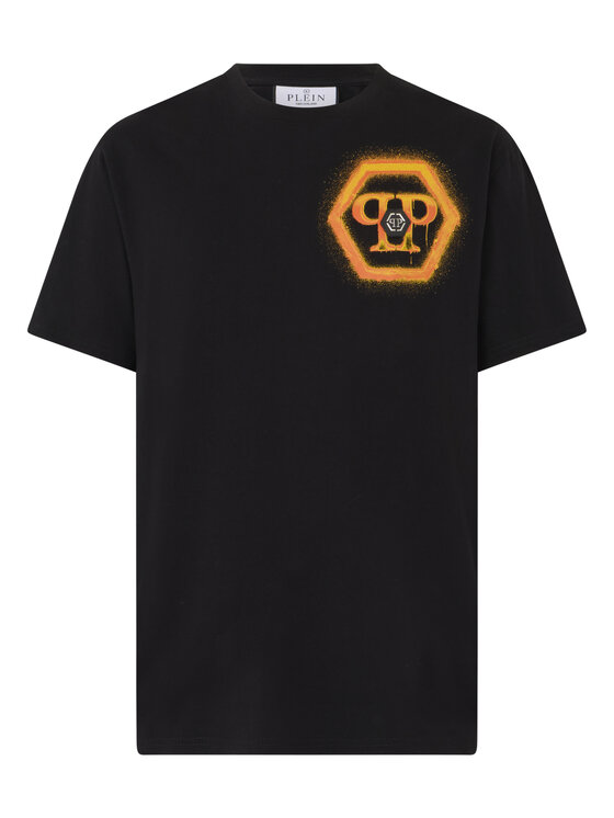 PHILIPP PLEIN PHILIPP PLEIN T-Shirt 29027 Czarny Regular Fit