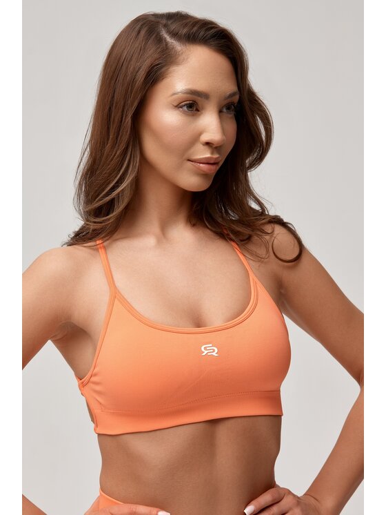 ROUGH RADICAL ROUGH RADICAL Reggiseno sportivo SEAMLES GLOW BRA Corallo