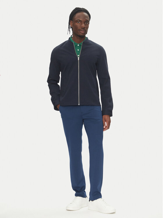 Lindbergh Lindbergh Bunda pro přechodné období 30-306035 Tmavomodrá Slim Fit
