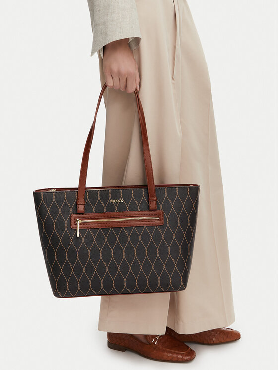 MEXX Geantă CEO-MEXX-S-010-10 Maro închis