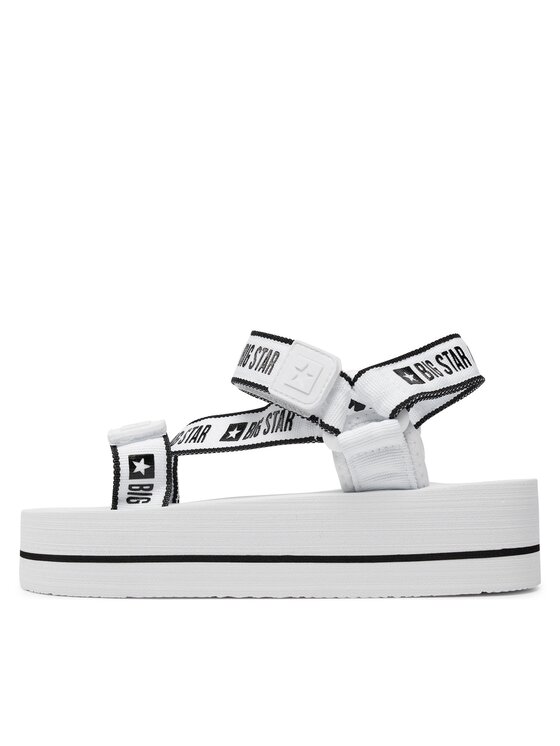 Big Star Shoes Big Star Shoes Sandaalid NN274A526 Valge