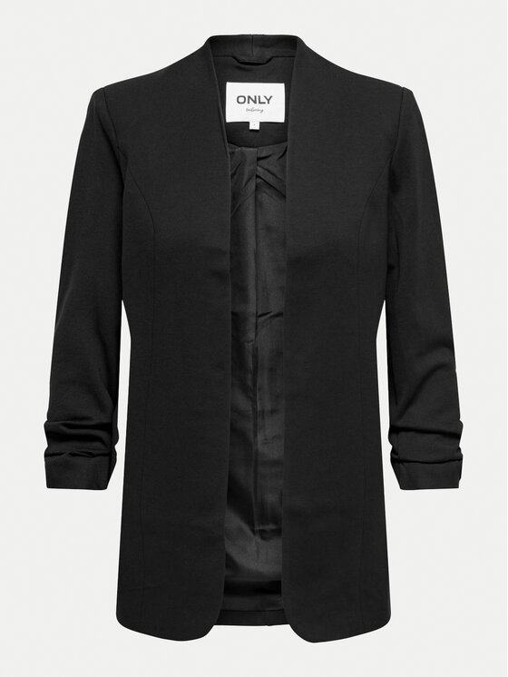 ONLY ONLY Švarkas Poptrash 15324620 Juoda Loose Fit