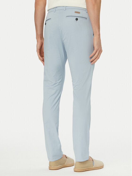 Bugatti Bugatti Pantaloni chino 4220-16301E Azzurro chiaro Regular Fit