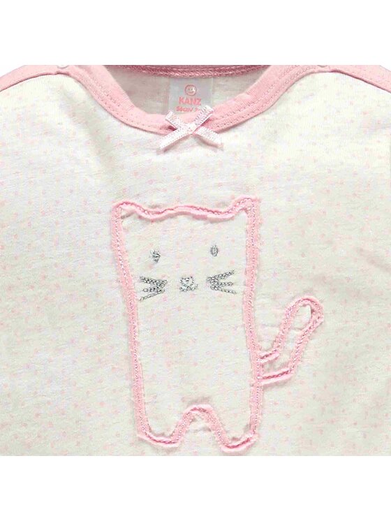 Kanz Kanz Komplet body i śpiochy 1712208-0003 Kolorowy Basic Fit