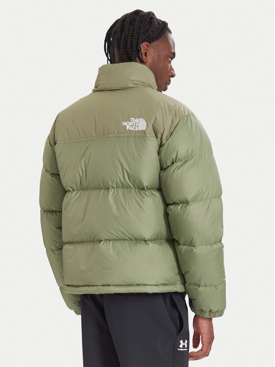The North Face The North Face Puhovka 1996 Retro Nuptse NF0A3C8D Zelena Loose Fit