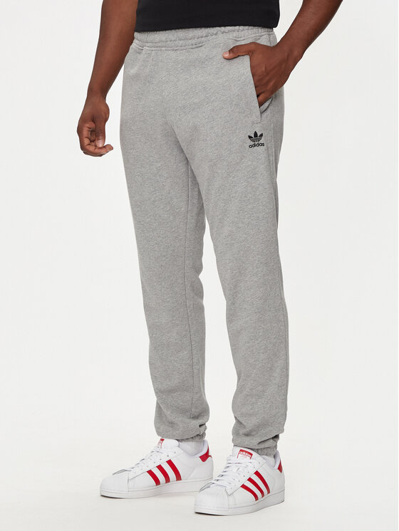 Adidas Donji Dio Trenerke Trefoil Essentials IX7684 Siva Regular Fit