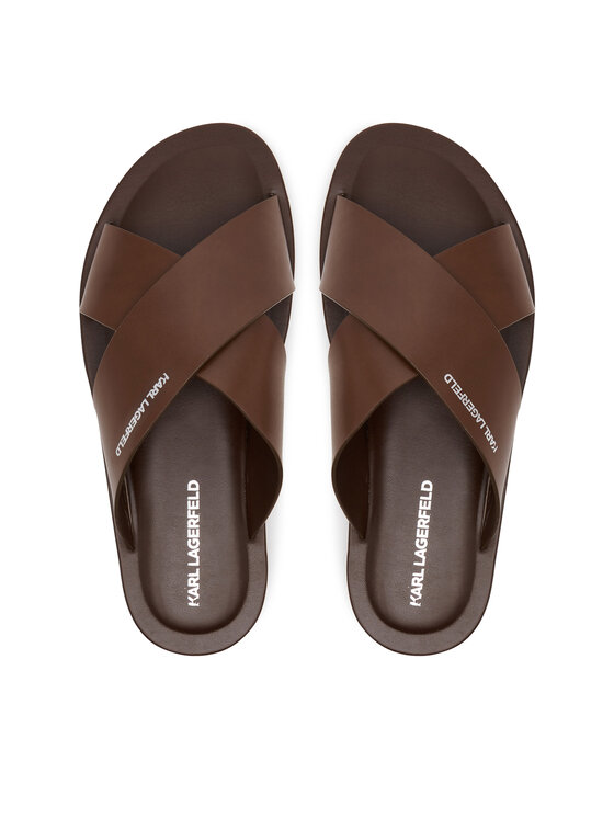 KARL LAGERFELD KARL LAGERFELD Papucs Kastor III KL70214 Barna