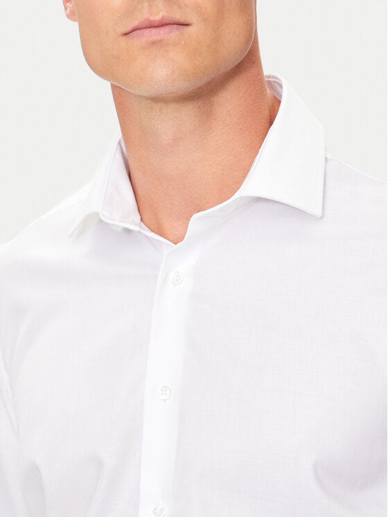 Pierre Cardin Pierre Cardin Риза C6 11004.0301 Бял Regular Fit