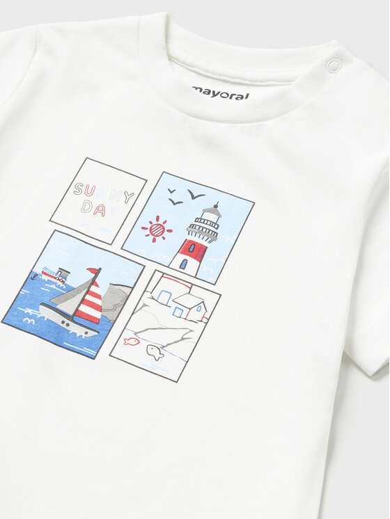 Mayoral Mayoral Set T-Shirt und Shorts 1647 Bunt Regular Fit