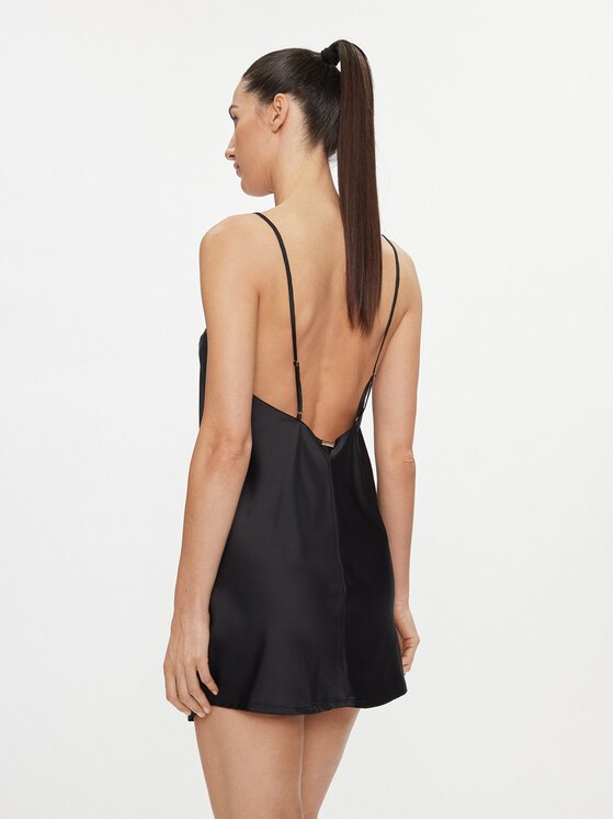 Bluebella Bluebella Koszula nocna Clea 42035 Czarny Regular Fit