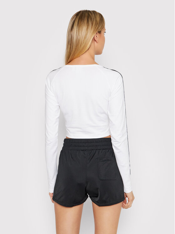 Blusa adicolor Classics HC2030 Bianco Slim Fit