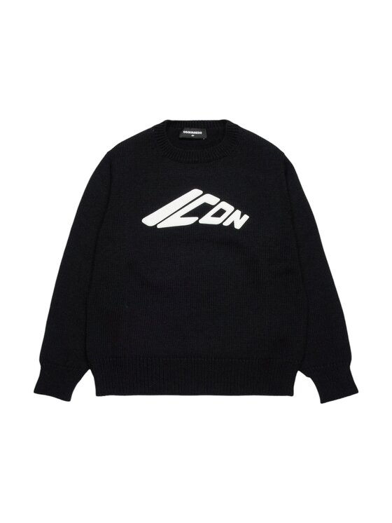 Sweter Dsquared2, Rozmiar 14Y, Czarny, d2k166u