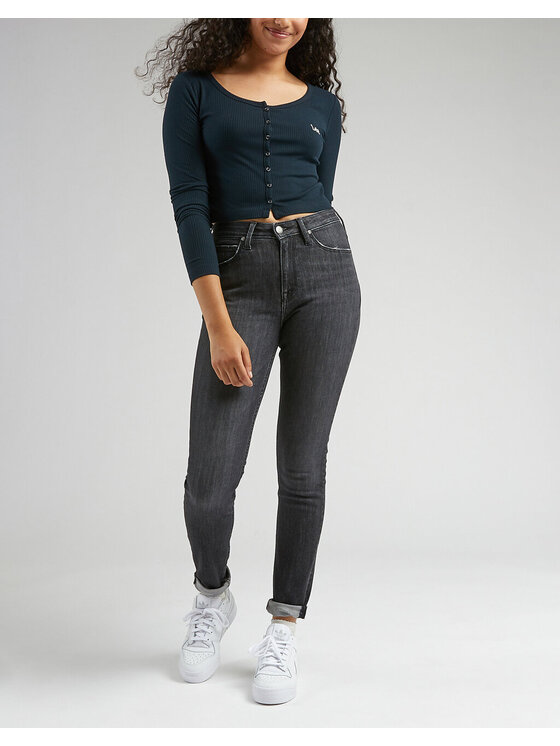 Lee Lee Τζιν L626GSB42 Γκρι Skinny Fit