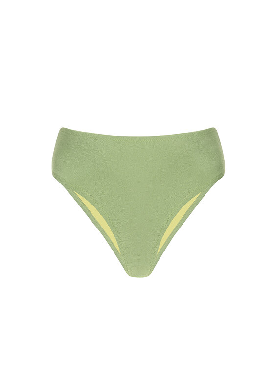 Miss Lou Miss Lou Dół od bikini D-OE2-Z Zielony