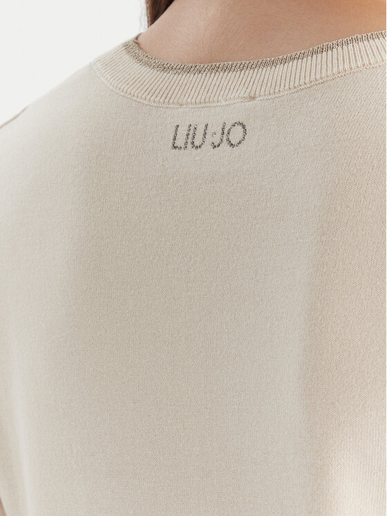 Liu Jo Liu Jo Светр MF5226 MS49I Écru Regular Fit