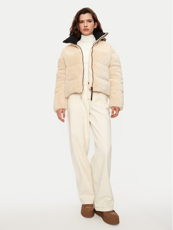Brunotti Brunotti Μπουφάν χειμωνιάτικο Teddy 2422180107 Μπεζ Regular Fit