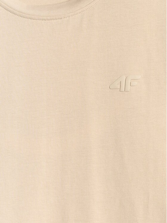 4F 4F T-shirt 4FRSS26TTSHM4261-83S Marrone Regular Fit