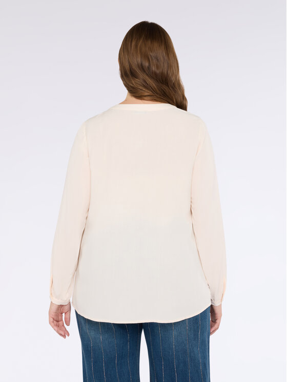 Fiorella Rubino Fiorella Rubino Blusa 2816T002333N021 Bianco A-Line Fit