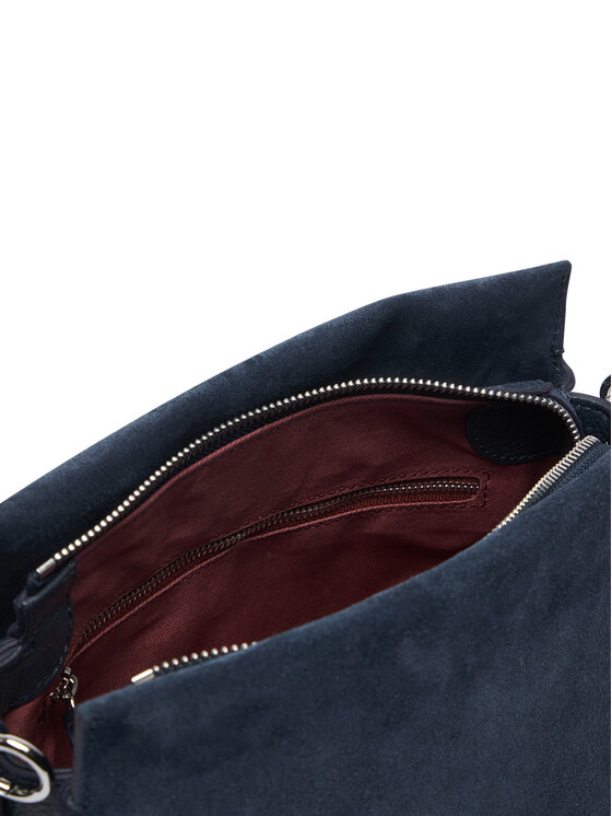 Coccinelle Coccinelle Torebka P6P Boheme Suede Bimaterial E1 P6P 58 01 01 Granatowy