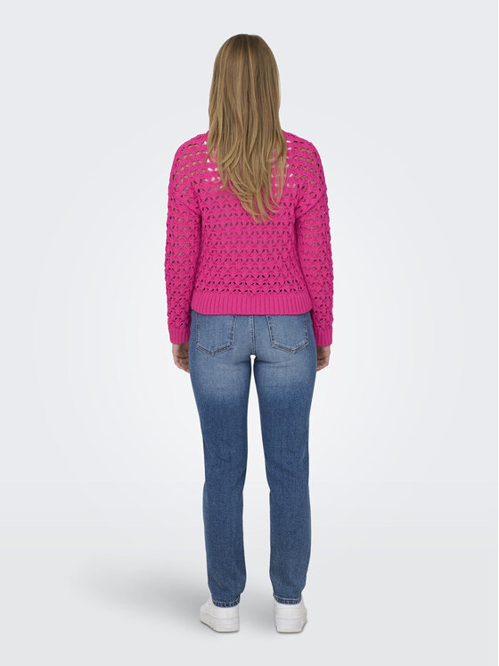 ONLY ONLY Kampsun Linda 15311772 Roosa Regular Fit