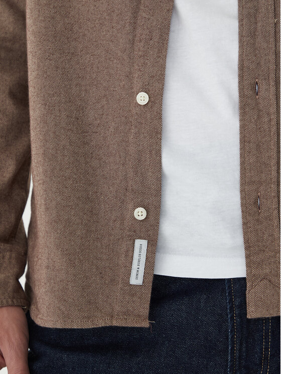 Jack & Jones Jack & Jones Košile Blubrook 12282353 Béžová Regular Fit