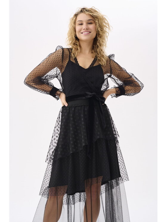 blue shadow blue shadow Bluzka Kler BS Czarny Standard Fit