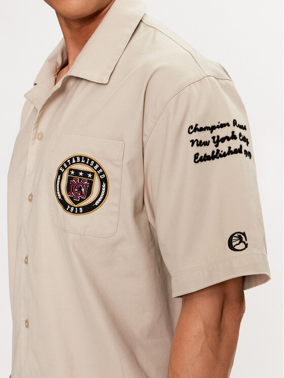 Champion Champion Сорочка 220005 Сірий Custom Fit
