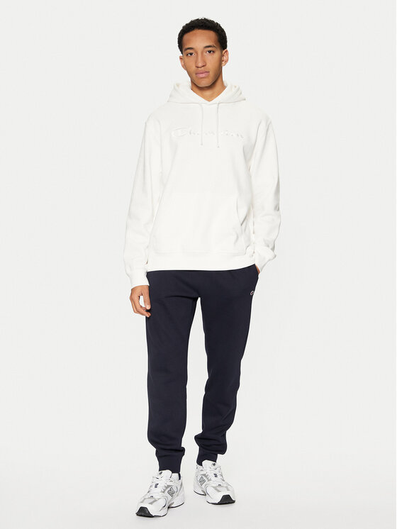 Champion Champion Majica dugih rukava 220271 Bijela Relaxed Fit