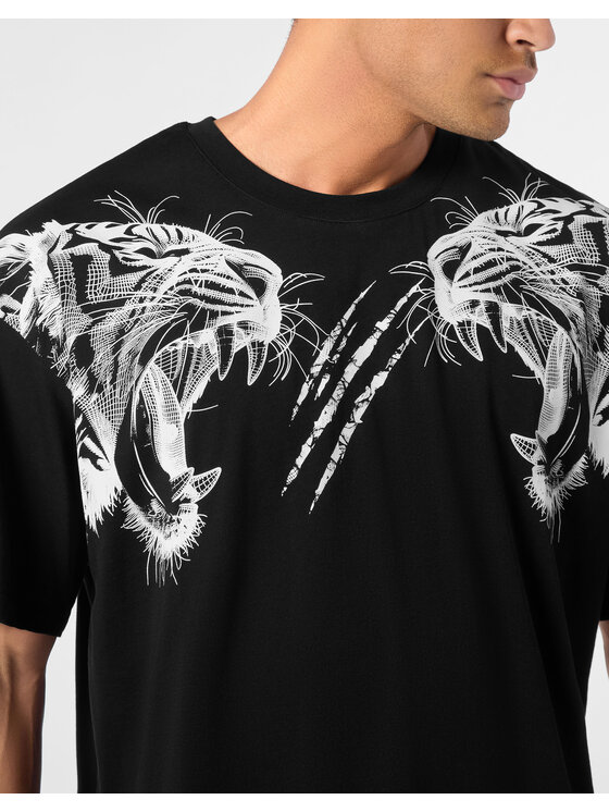 Plein Sport Plein Sport T-särk 28017 Must Regular Fit