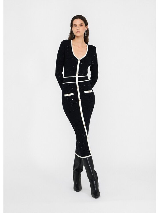 Liu Jo Liu Jo Abito da sera CF5132MS18F03862 Nero Slim Fit